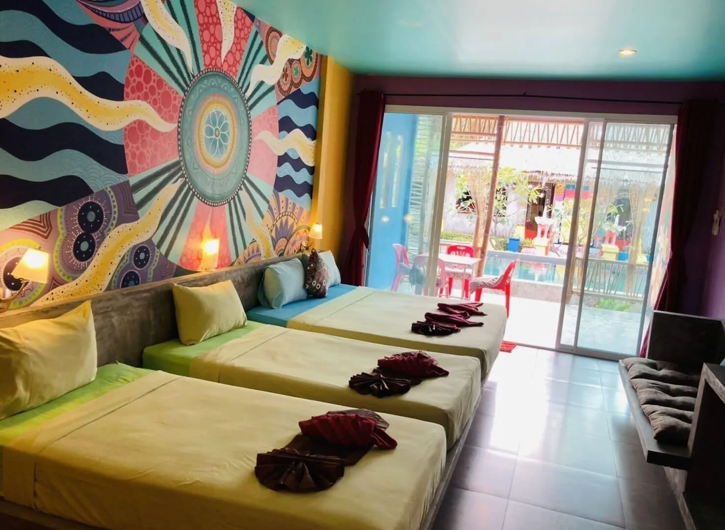 Cha-Ba Bungalow & Art Gallery 코란타 3*,